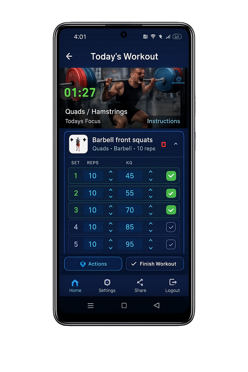 WorkoutBuddy app product image